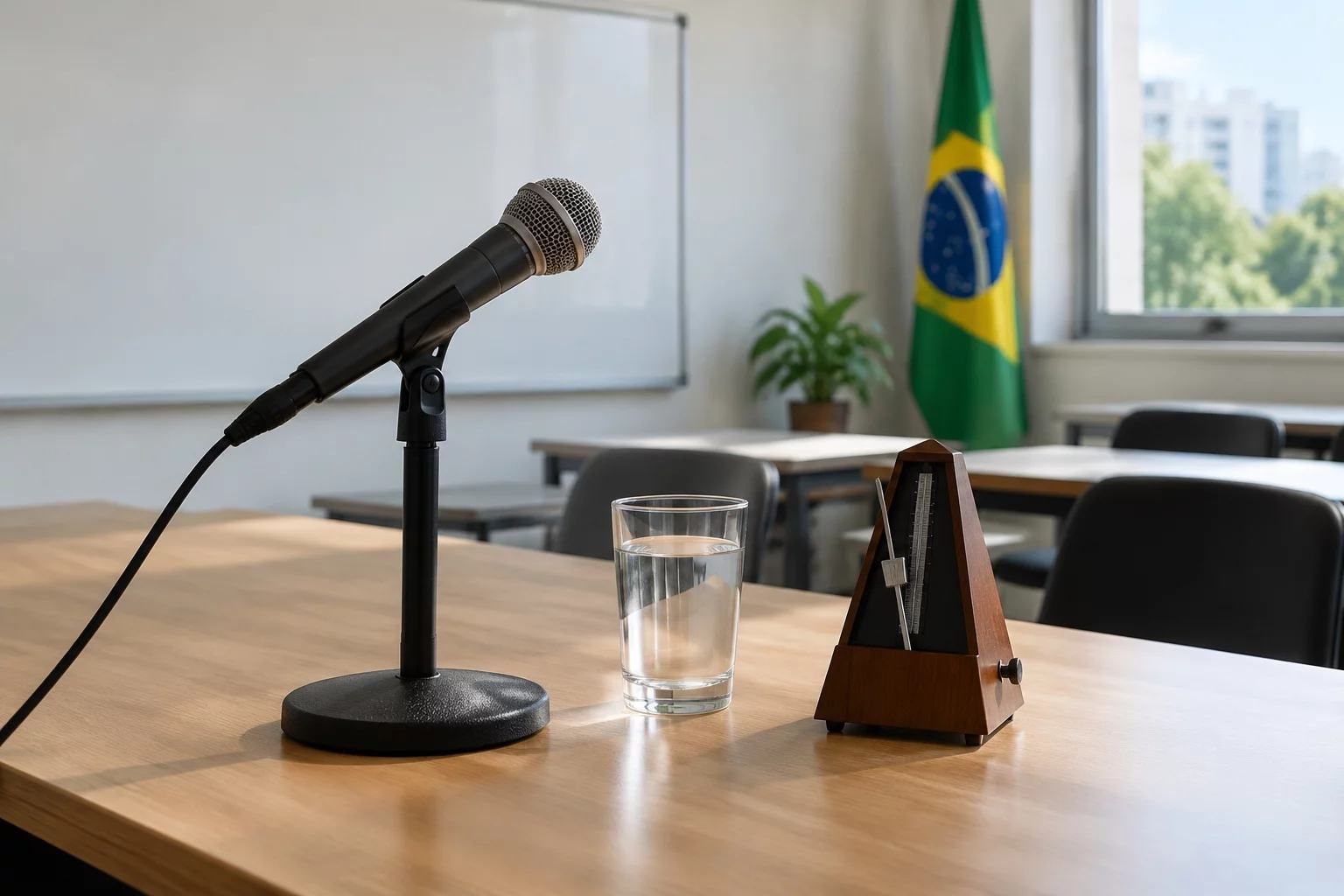 Voz, pausa e ênfase na fala